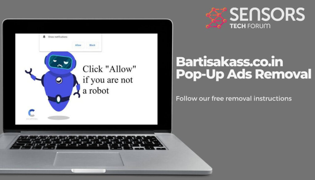 Verwijdering van pop-upadvertenties van Bartisakass.co.in
