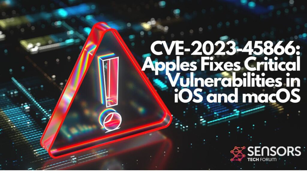 CVE-2023-45866- Apple、iOSとmacOSの重大な脆弱性を修正