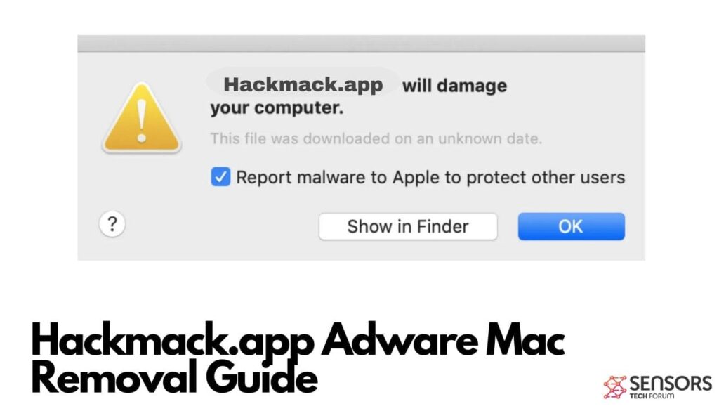 Gids voor het verwijderen van Hackmack.app-min