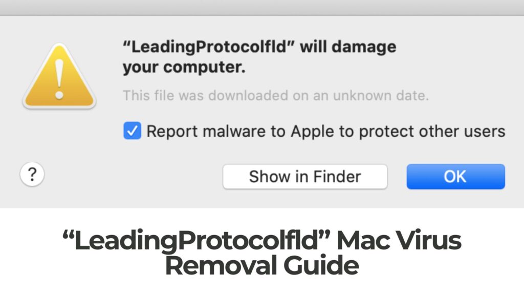 LeadingProtocolfld danificará seu computador Mac