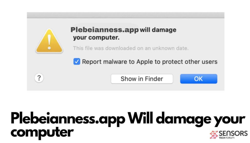 Plebeianness.app Mac-malware verwijderen [5-Min-gids]