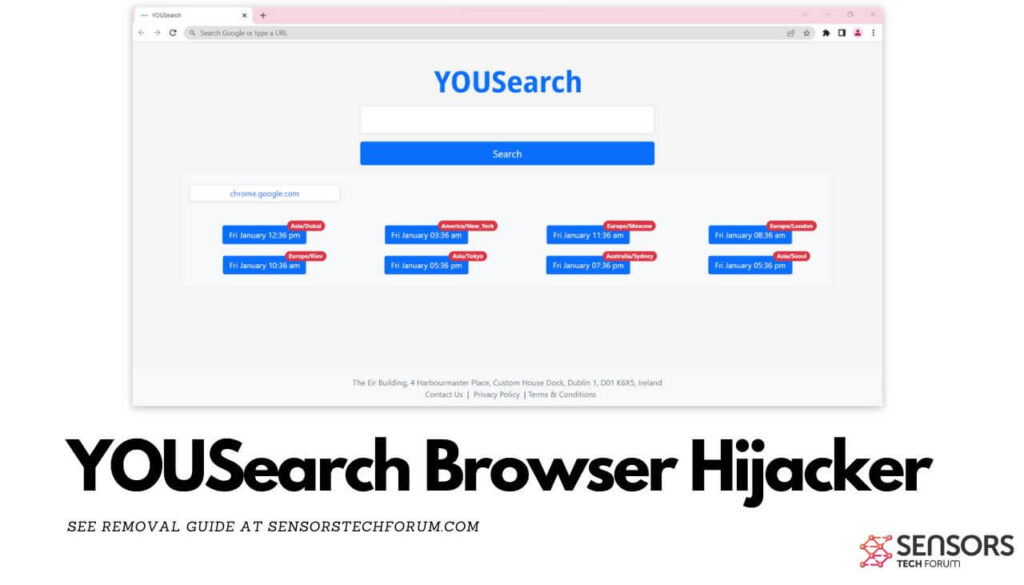 Seqüestrador de navegador YOUSearch