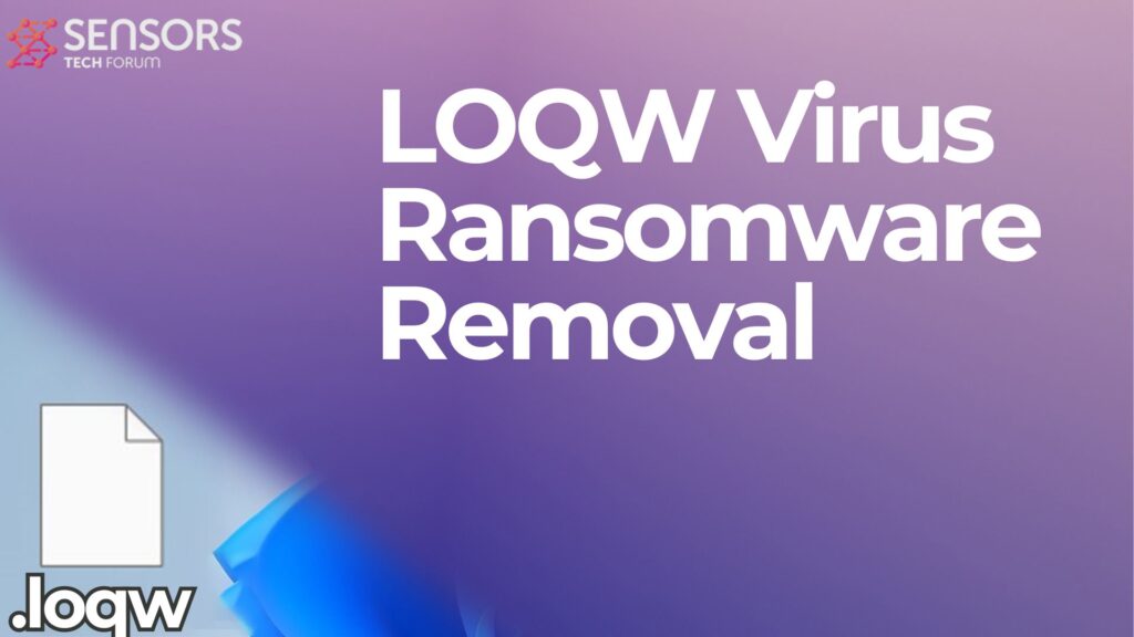 LOQW Virus [.loqw File] decrypt + Rimuovere [Guida]