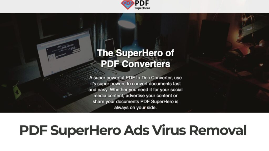 Guia de remoção de vírus de anúncios Pdfsuperhero.com
