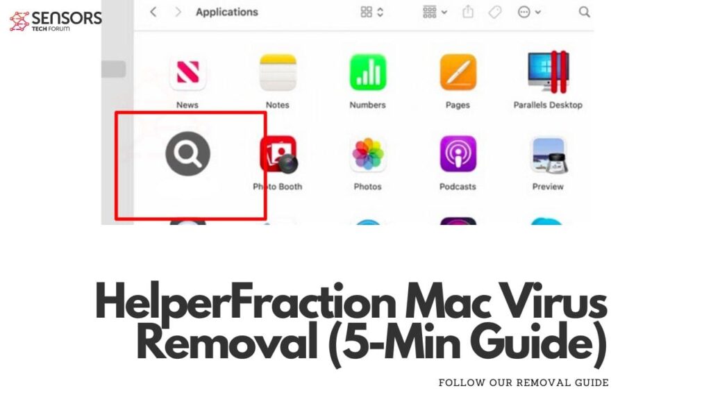 Remoção de vírus HelperFraction Mac (5-Guia mínimo)