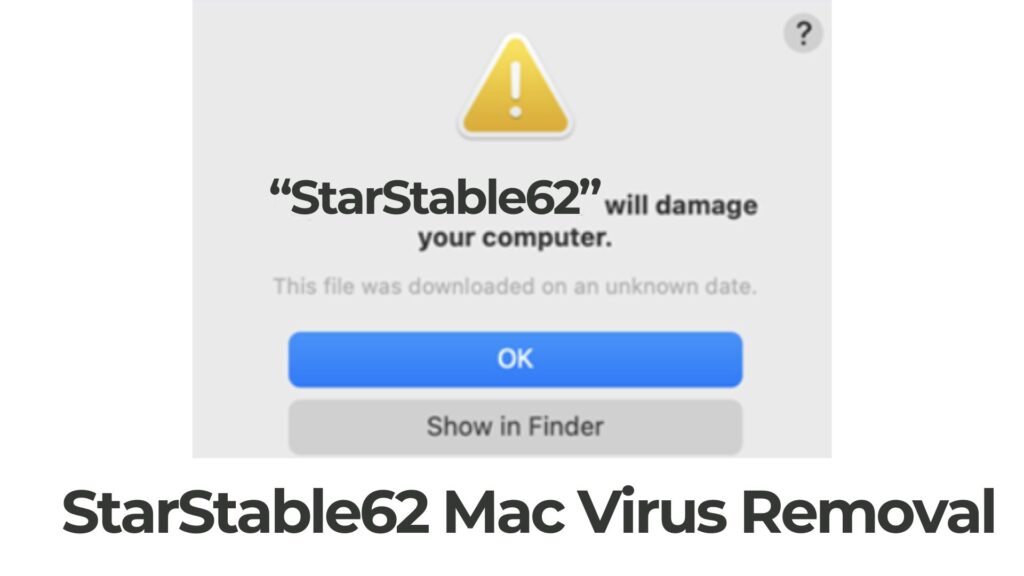 StarStable62 danificará seu computador Mac - Remoção