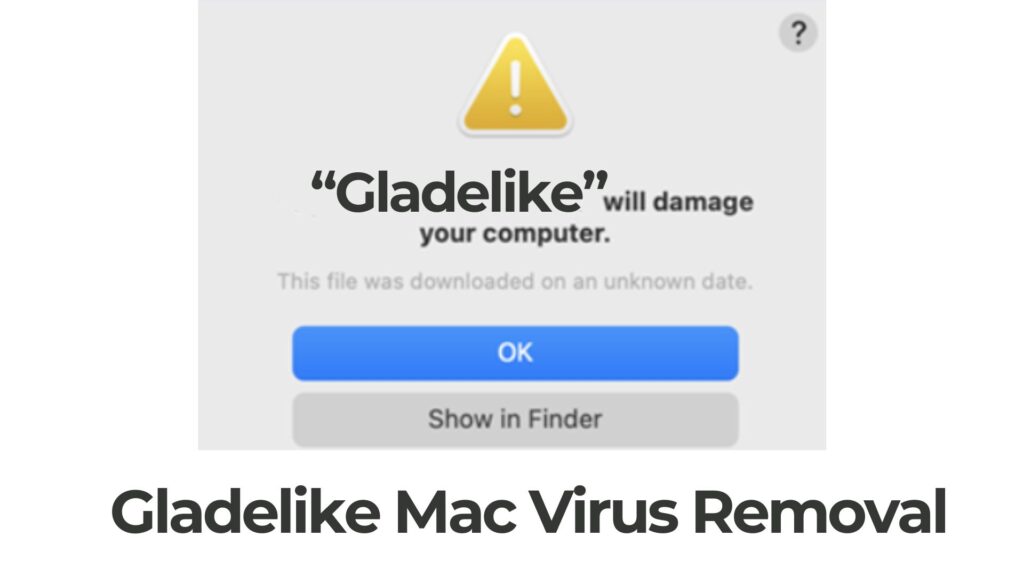 Gladelike Will Damage Your Computer Mac - Guide de suppression 