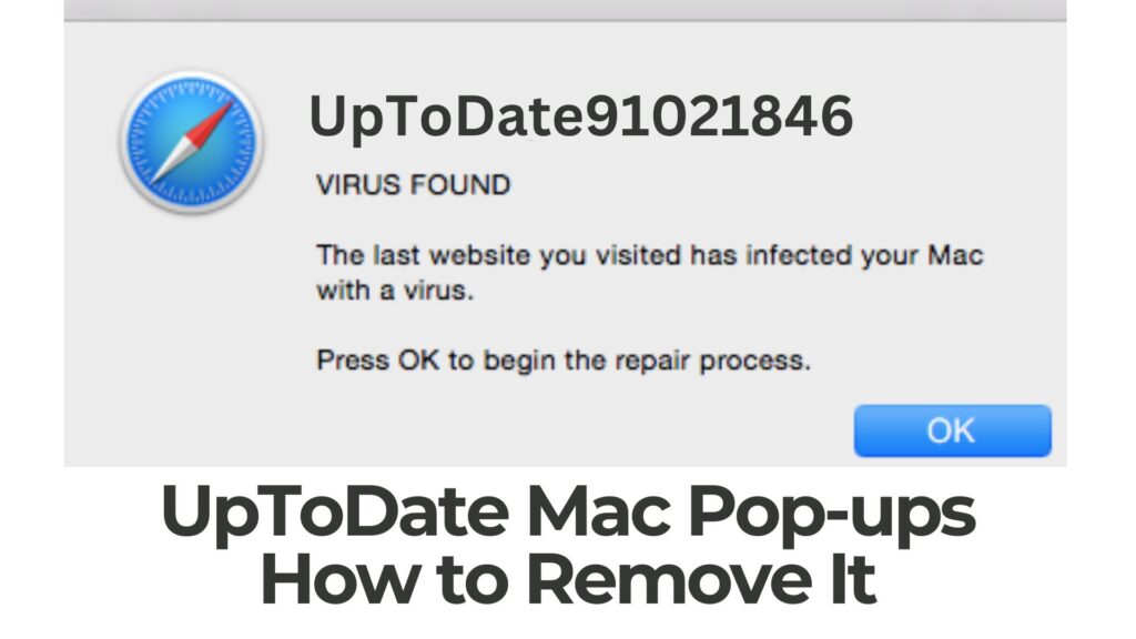 Remoção de pop-up do vírus UpToDateMac [5 Guia mínimo]