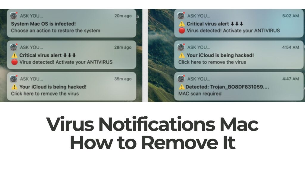 Notificación de virus Mac - Guía de eliminación [5 Minutos]
