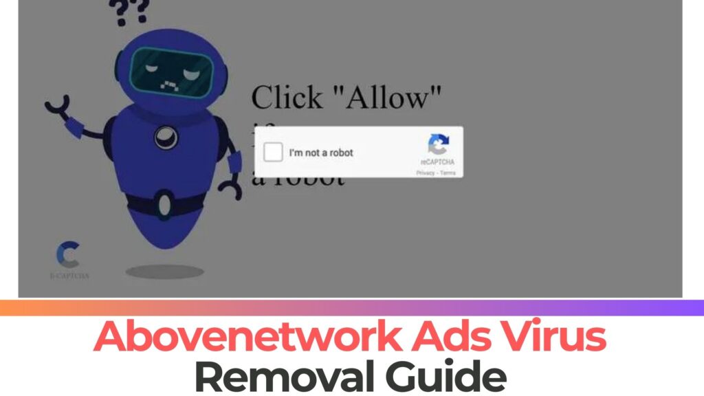 Gids voor het verwijderen van virussen van AboveNetwork Ads [repareren]