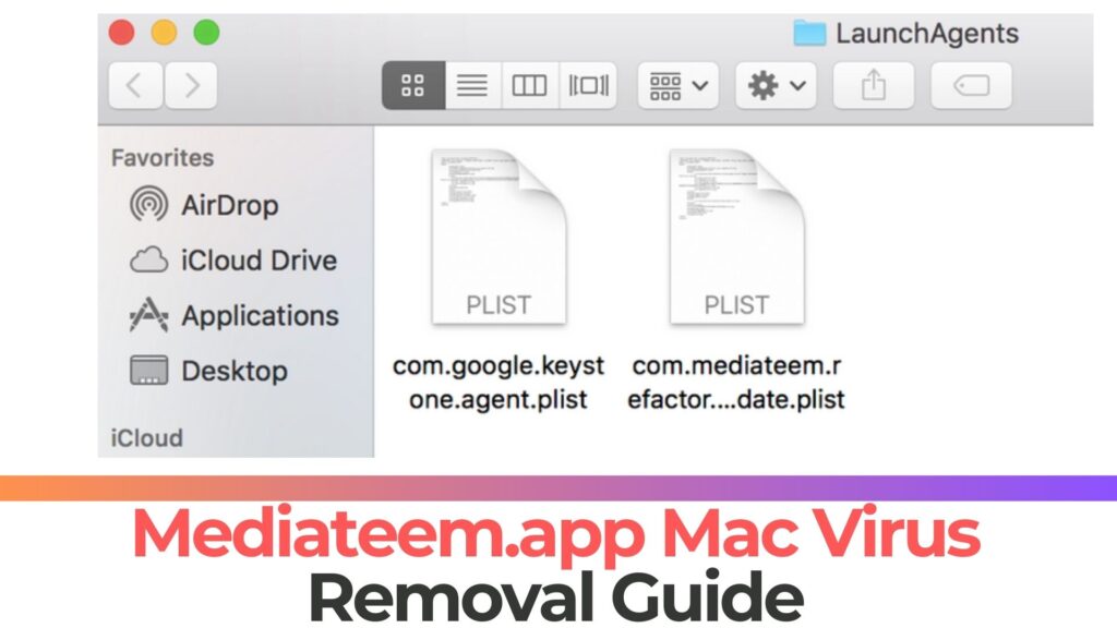 Mediateem.app Mac-virus - Hoe het te verwijderen [repareren]