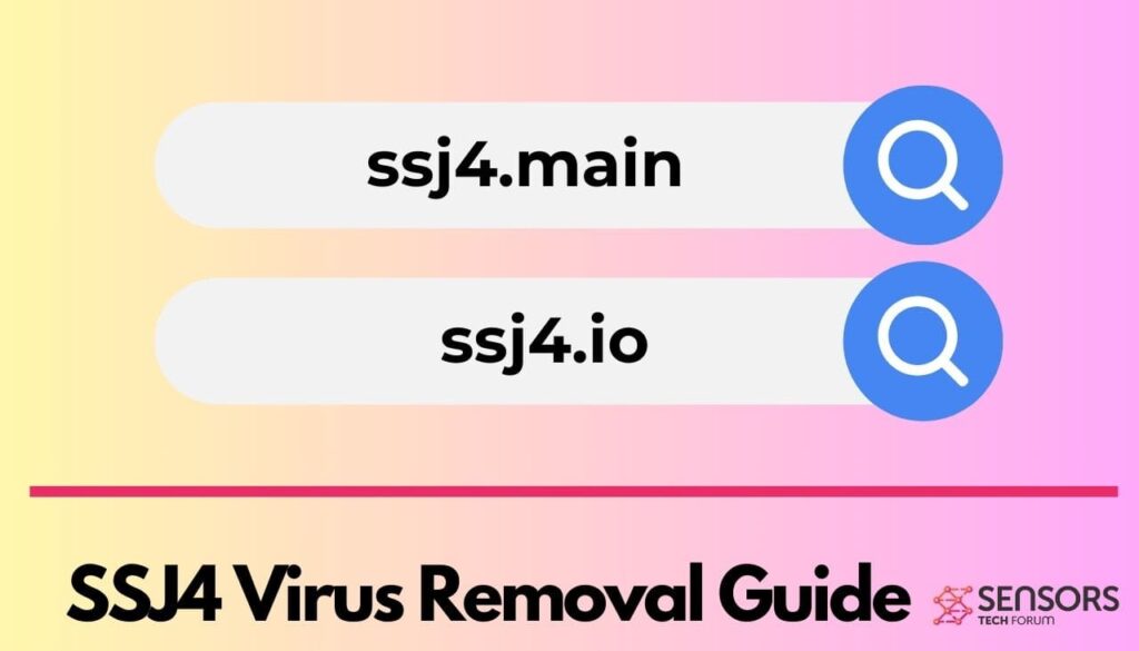 SSJ4 Virus Removal Guide