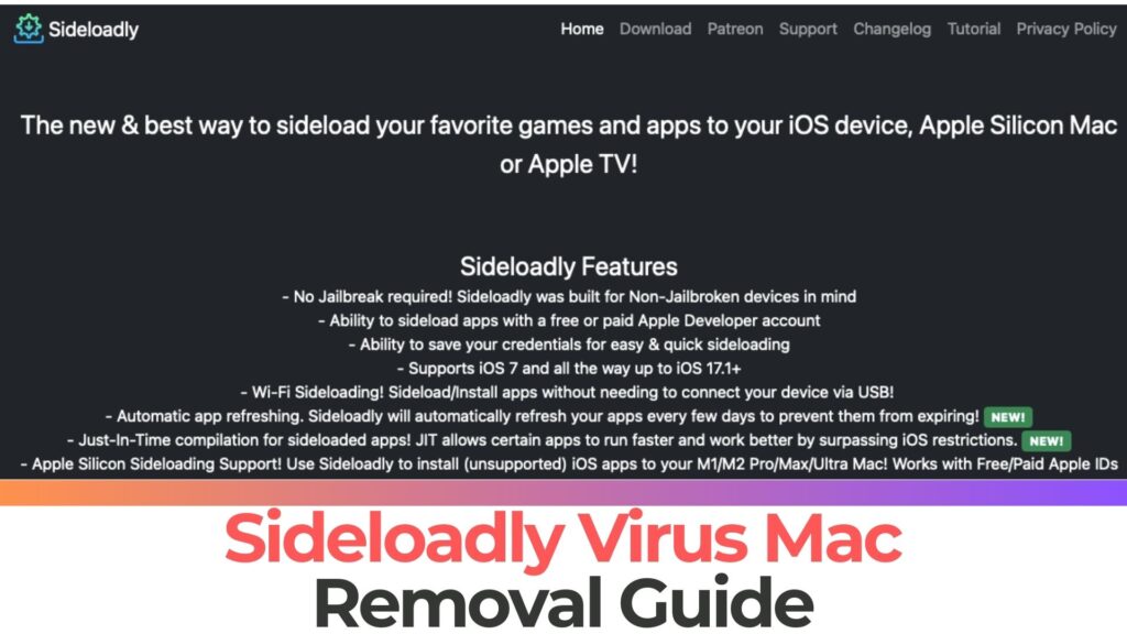 Sideloadly.io Mac Virus - How to Remove It [Fix]