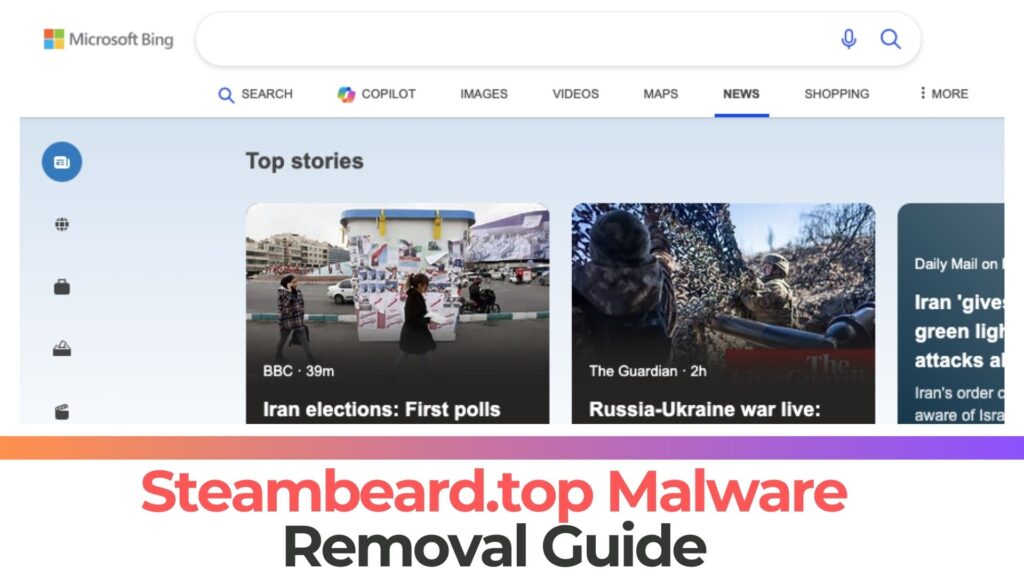 Steambeard Pop-up Ads Virus - Removal Guide