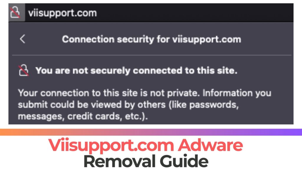 Viisupport.com ポップアップ広告ウイルス - それを削除する方法 [修理]