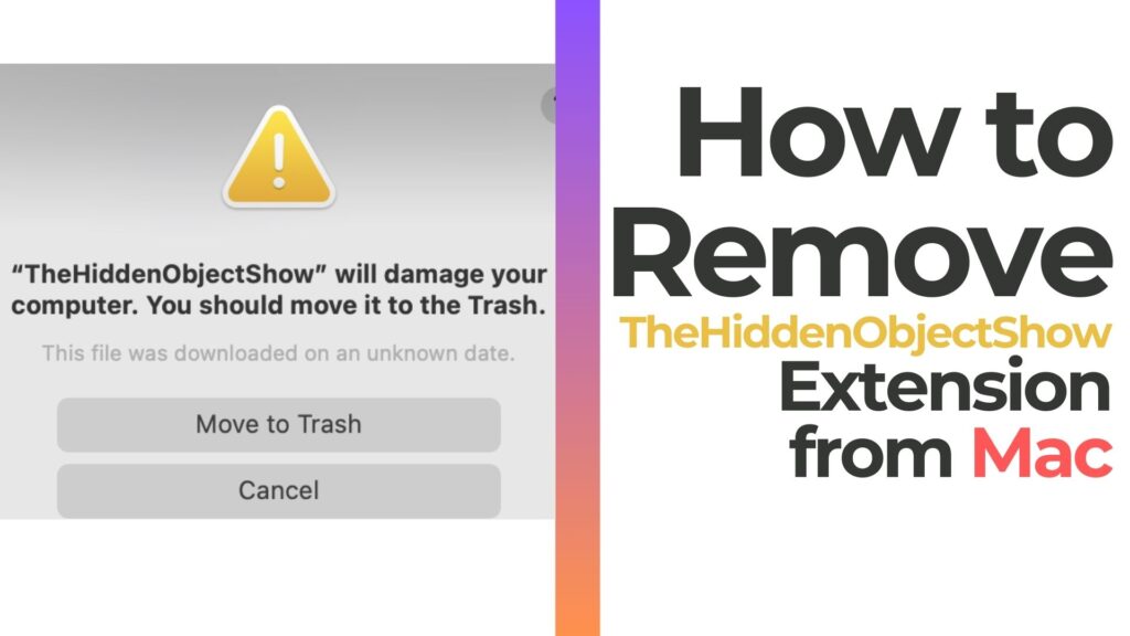 TheHiddenObjectShow Will Damage Your Computer - Removal