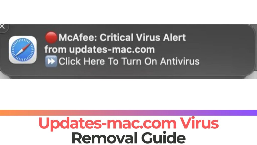 Updates-mac.com Pop-ups-Virus - Entfernung [5 Min. Leitfaden]