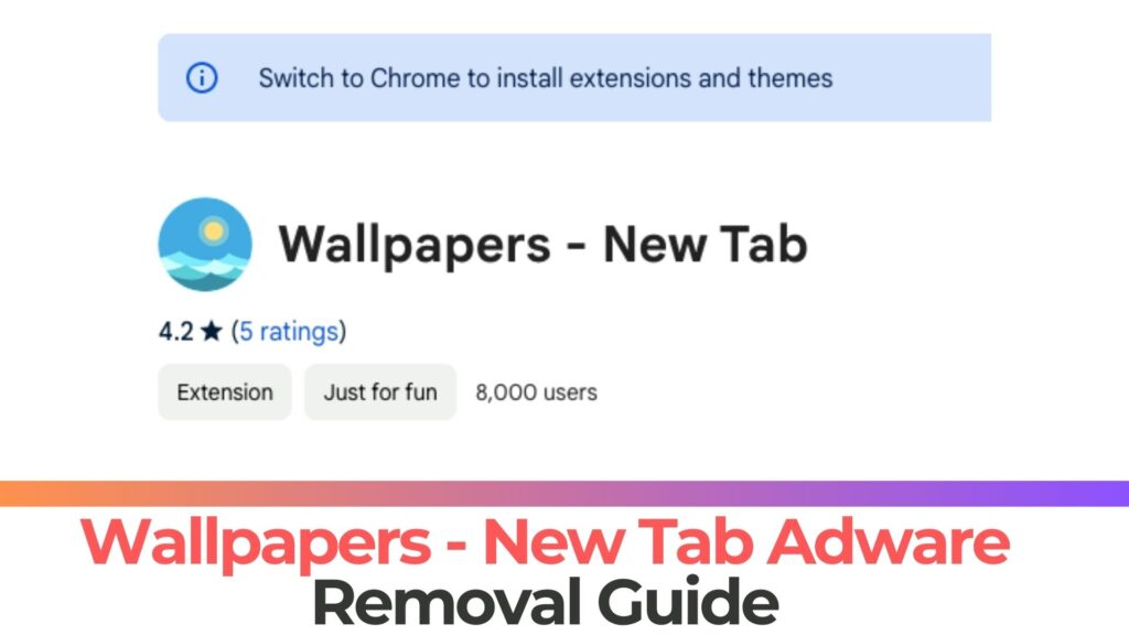Papeis de parede - Remoção de vírus do navegador de nova guia [5 Mínimo]