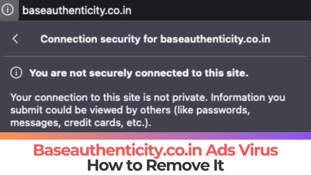 Baseauthenticity.co.in Pop-up Ads Virus - Removal [Fix]