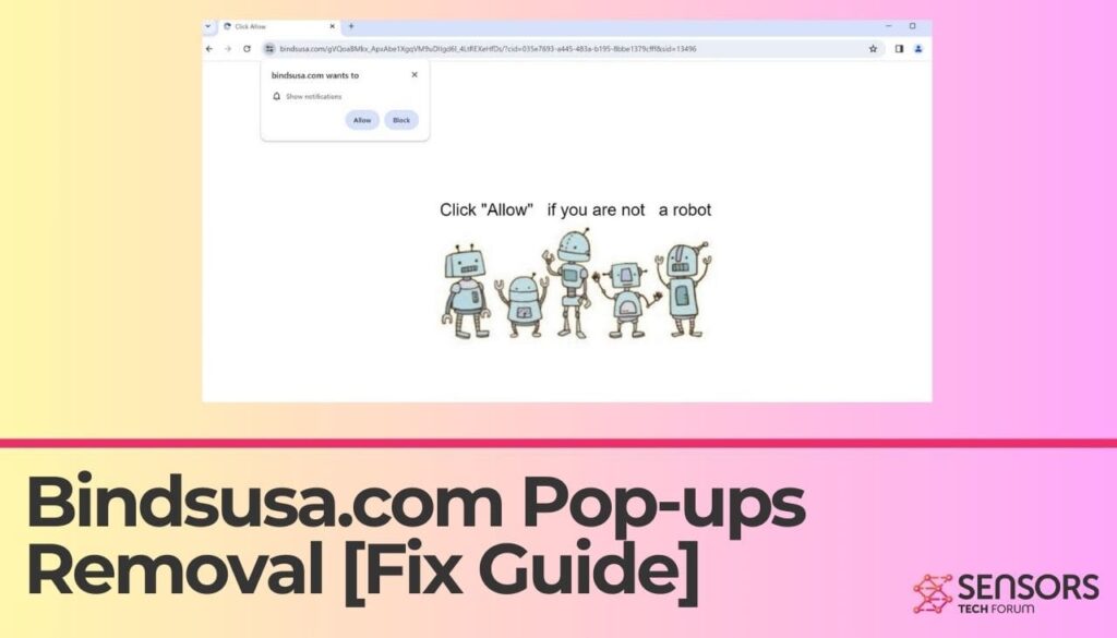 image contains text, Bindsusa.com Pop-ups Removal [Fix Guide]