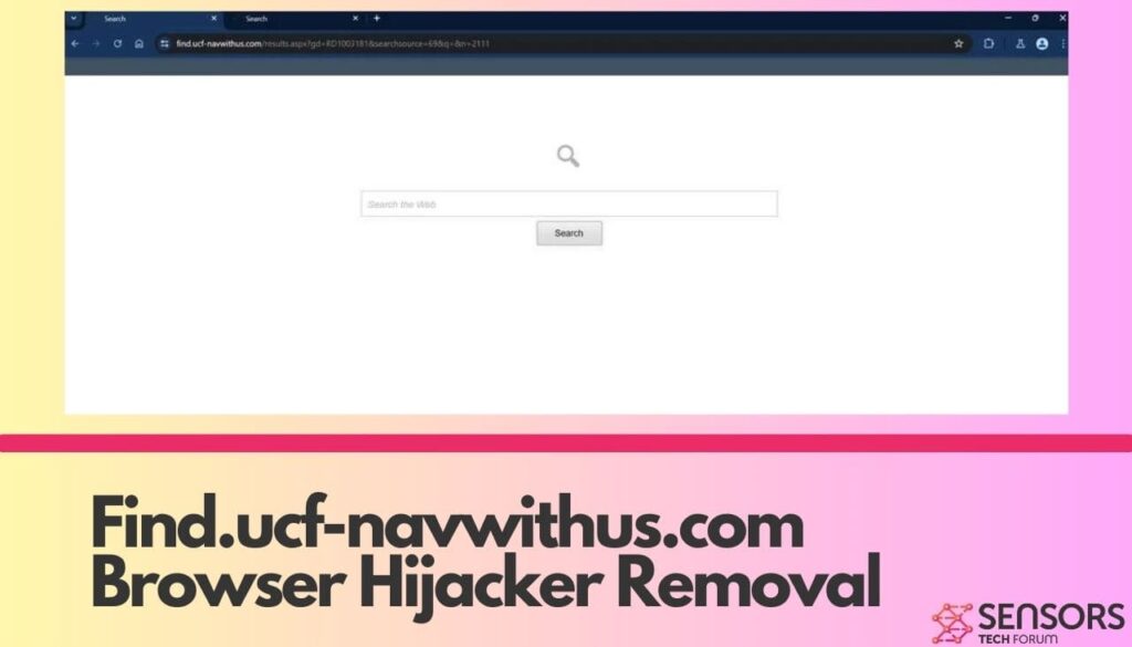 Remoção do sequestrador de navegador Find.ucf-navwithus.com
