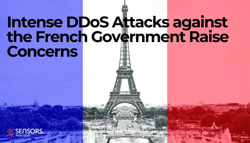 Ataques DDoS intensos contra o governo francês levantam preocupações