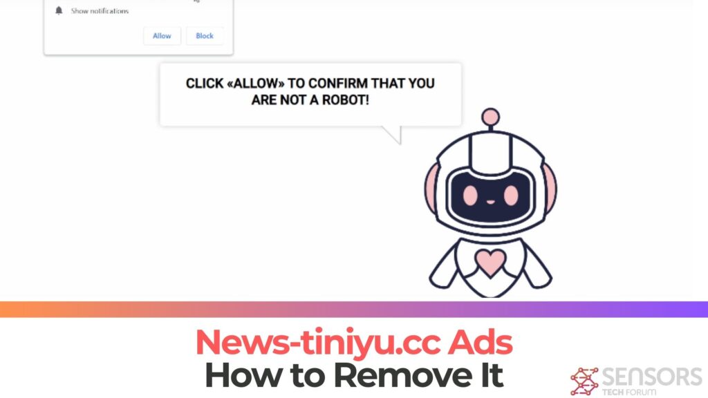 News-tiniyu.cc Pop-up Ads Virus - Guía de eliminación [5 mín.]