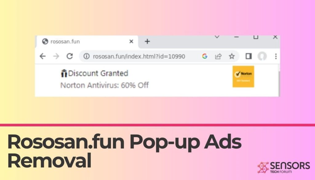 Rososan.fun Pop-up Ads Removal