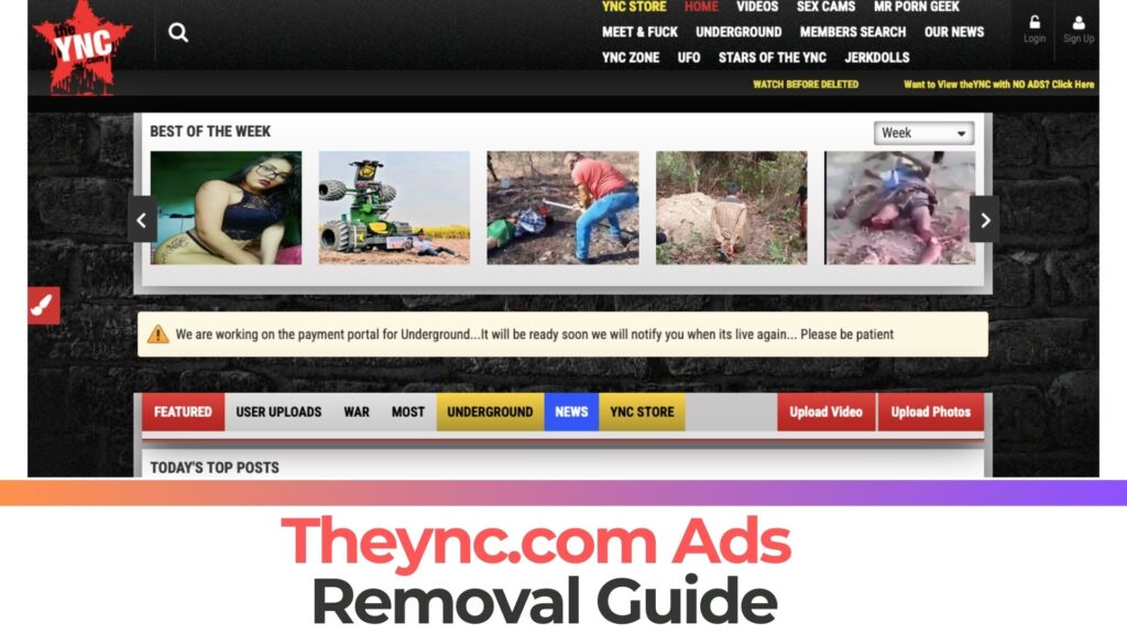 Theync.com Pop-up Ads Virus Removal Guide [Fix]