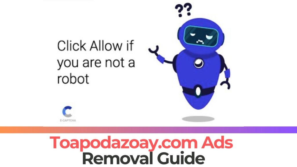 Toapodazoay.com Pop-up Ads Virus - Fjernelse [Fix]