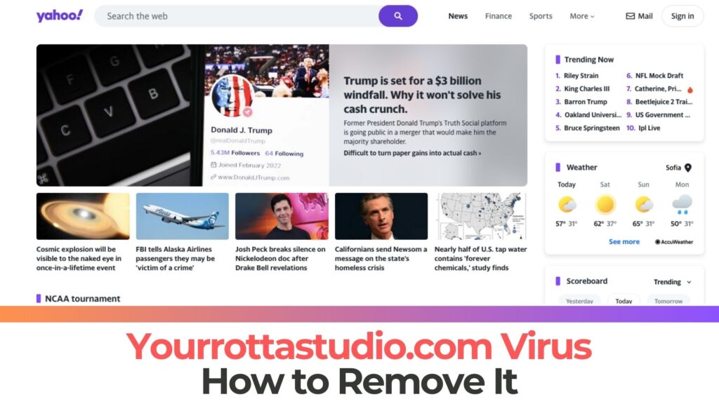 Virus des publicités pop-up Yourrottastudio.com - Enlèvement [Réparer]