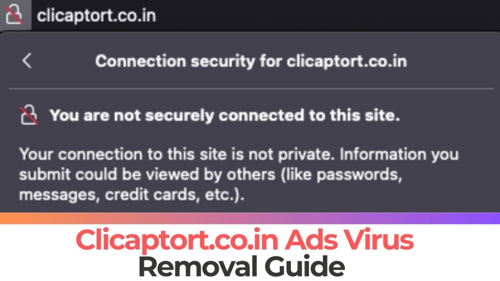 Clicaptort.co.in Pop-up Ads Virus - Removal [5 Min Guide]