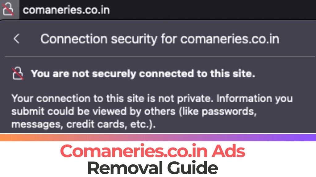 Comaneries.co.in Pop-up Ads Virus Removal Guide [Fix]