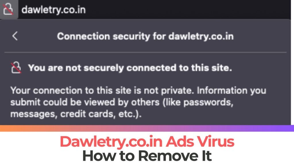 Dawletry.co.in pop-upadvertentiesvirus - Verwijdering [repareren]