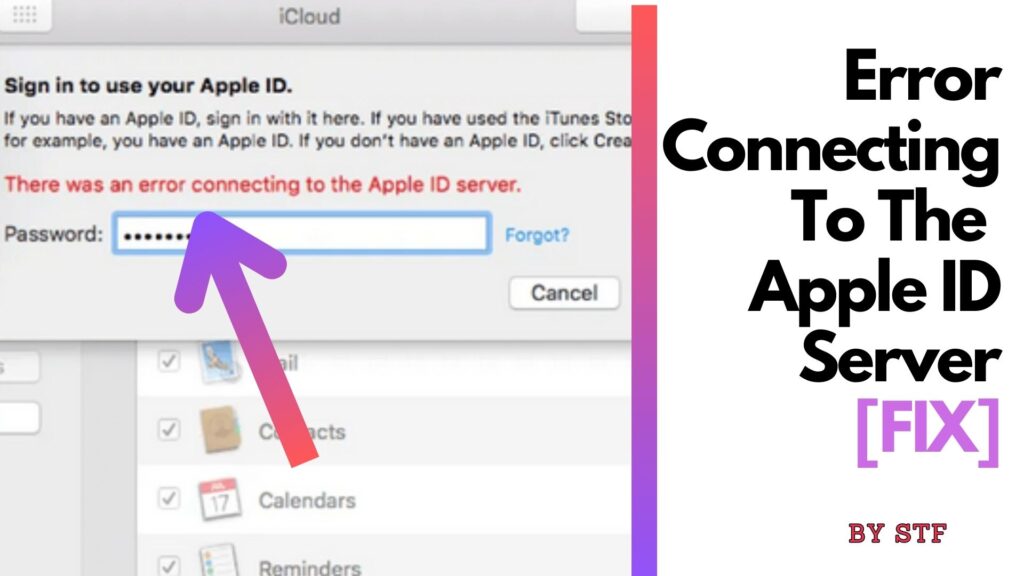 Error Connecting To The Apple ID Server - How to Fix It [Guide]