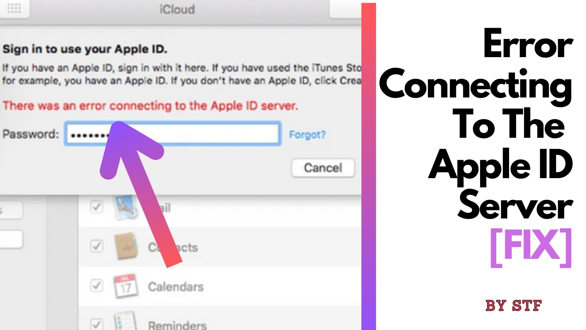 Error connecting to the apple id server how to fix it guide 