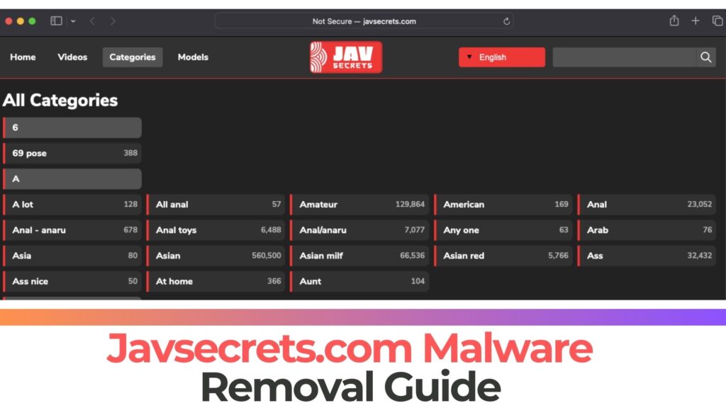 Javsecrets.com Pop-up Ads Virus - Removal Guide [Fix]