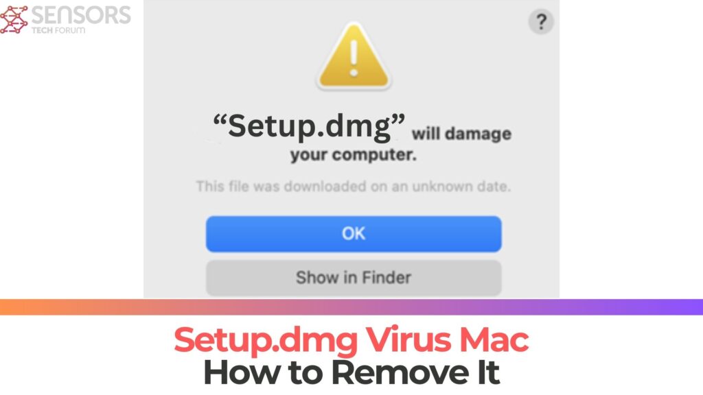 Setup.dmg Virus Mac - Hoe het te verwijderen [5 Min-gids]