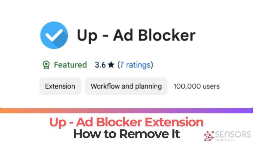 Up - Ad Blocker Pop-ups Virus - Removal Guide