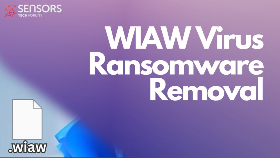 Wiaw Virus [.wiaw Files] Decrypt + Remove It [Guide]