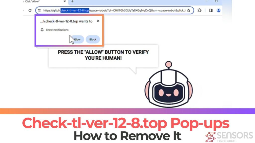 Check-tl-ver-12-8.top Pop-ups Virus - Removal [Free Guide]