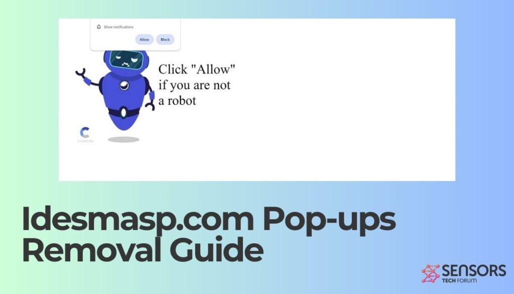 Guida alla rimozione dei popup di Idesmasp.com