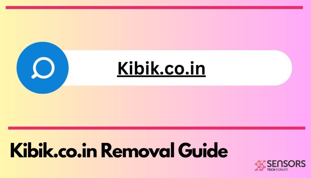 Kibik.co.in removal guide