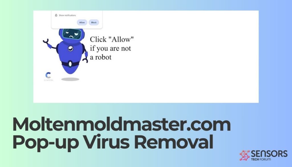 Moltenmoldmaster.com Pop-up Virus Removal