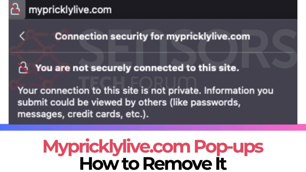 Mypricklylive.com ウイルス [偽のキャプチャ] - 取り外しガイド [修理]