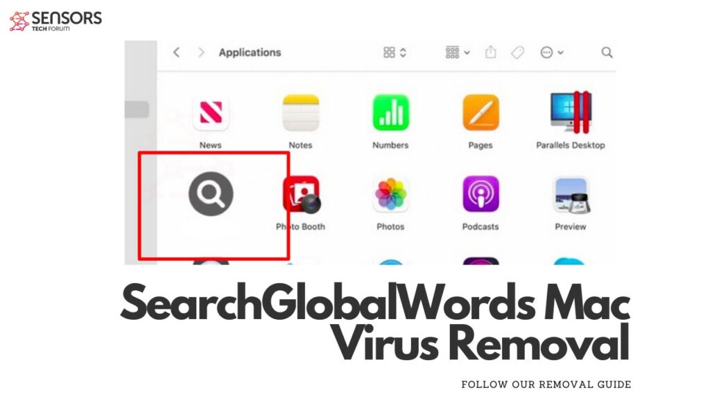 Eliminación del virus SearchGlobalWords para Mac