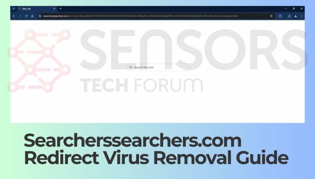 Gids voor het verwijderen van Searcherssearchers.com Redirect Virus