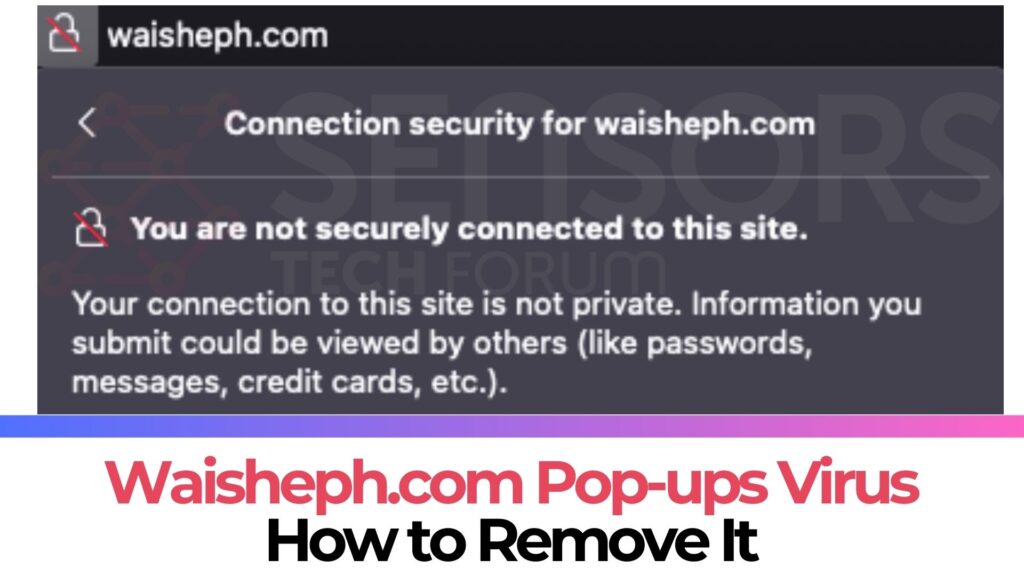 Waisheph.com ポップアップ ウイルス - それを削除する方法?