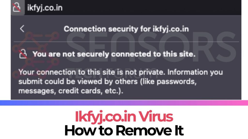 Ikfyj.co.in Pop-ups Virus - Removal Steps [Guide]