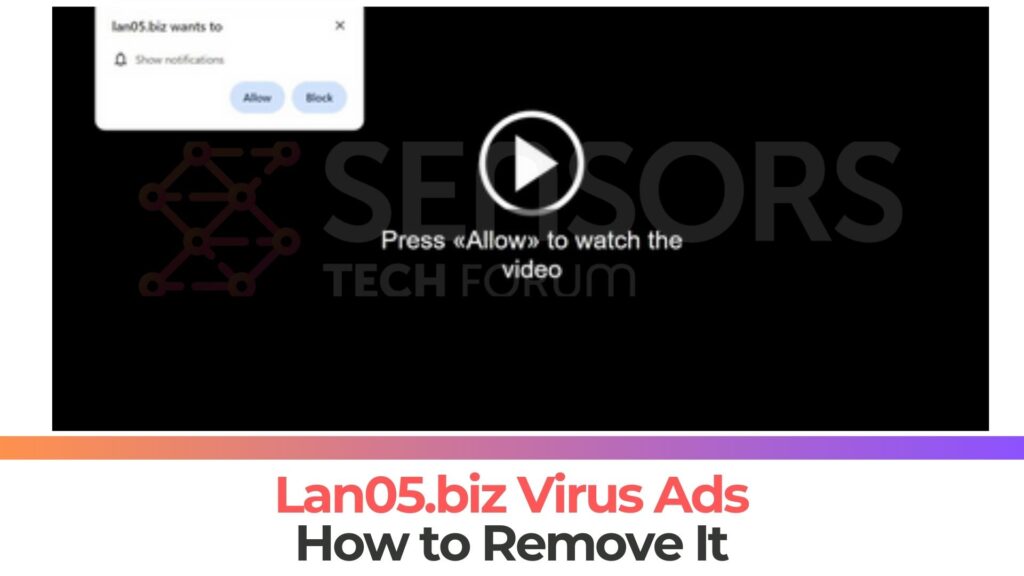 Lan05.biz Popup-Werbung Virus - So entfernen Sie [Fix]